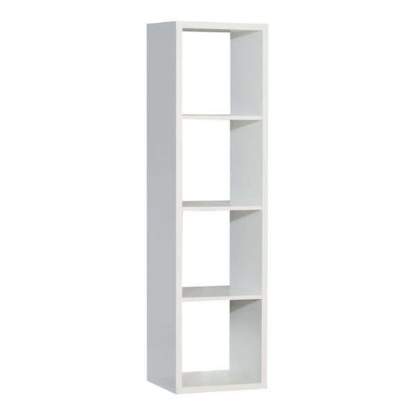 Mauri Cube 3 Shelves Storage Unit in Matt White