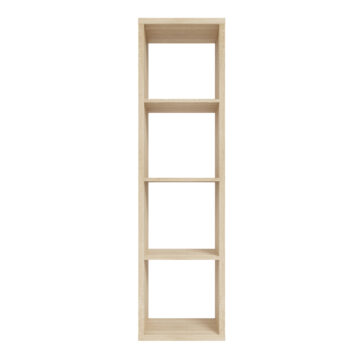 Mauri Cube 3 Shelves Storage Unit in Sonoma Oak