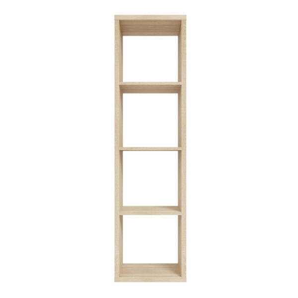 Mauri Cube 3 Shelves Storage Unit in Sonoma Oak