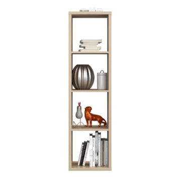 Mauri Cube 3 Shelves Storage Unit | Sonoma Oak