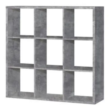 Mauri Cube 3x3 Storage Unit in Concrete Grey