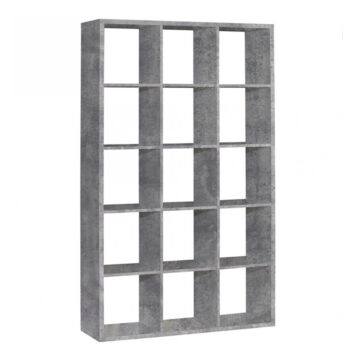 Mauri Cube 3x5 Storage Unit in Concrete Grey