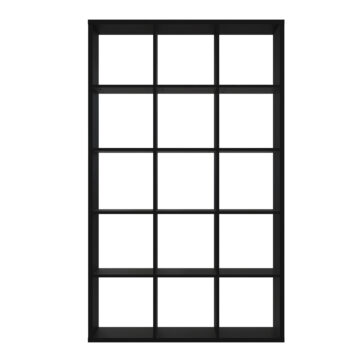 Mauri Cube 3x5 Storage Unit in Matt Black