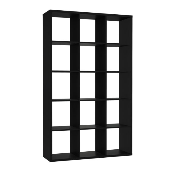 Mauri Cube 3x5 Storage Unit in Matt Black