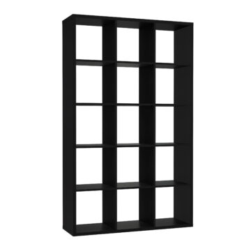Mauri Cube 3x5 Storage Unit in Matt Black