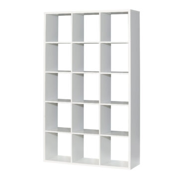 Mauri Cube 3×5 Storage Unit | Matt White