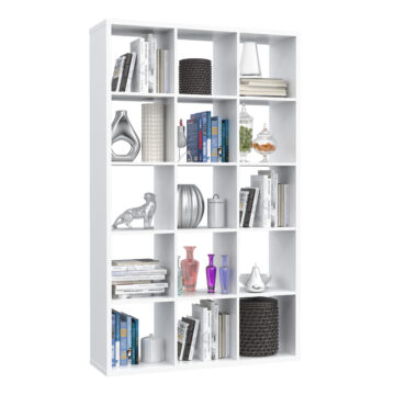 Mauri Cube 3×5 Storage Unit | Matt White