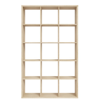 Mauri Cube 3x5 Storage Unit in Sand Oak