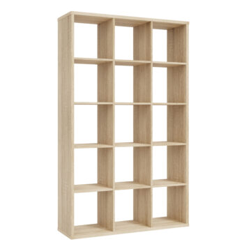 Mauri Cube 3x5 Storage Unit in Sand Oak