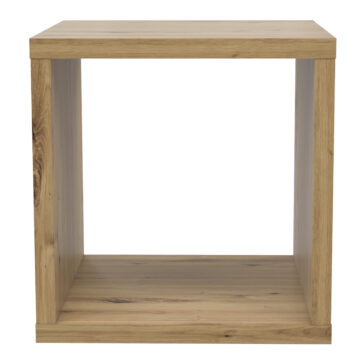 Mauri Cube Singular Storage Unit in Artisan Oak