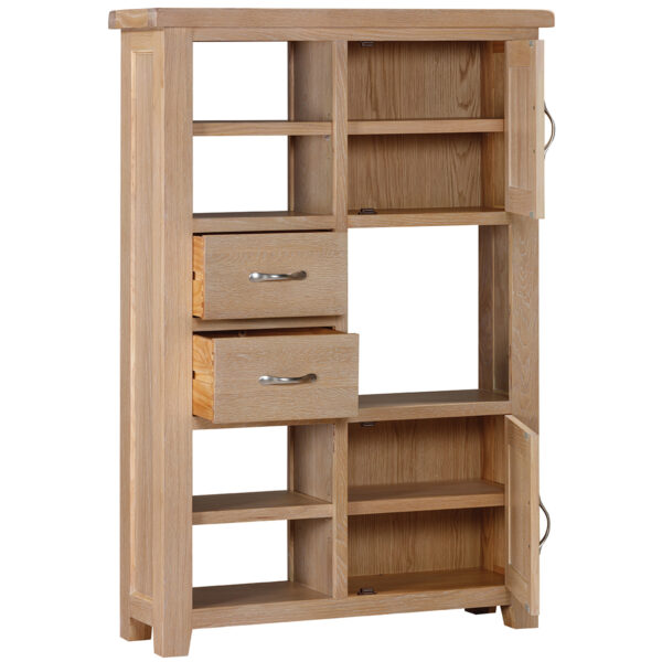 Wessex Oak Tall Display Unit