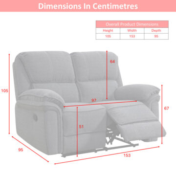 Belcourt 2 Seater Grey