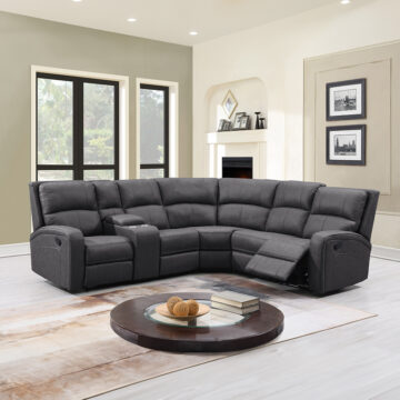 Silverdale Corner Suite Grey (6 piece corner)