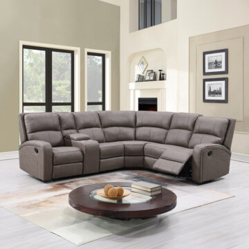 Silverdale Corner Suite Taupe (6 piece corner) |