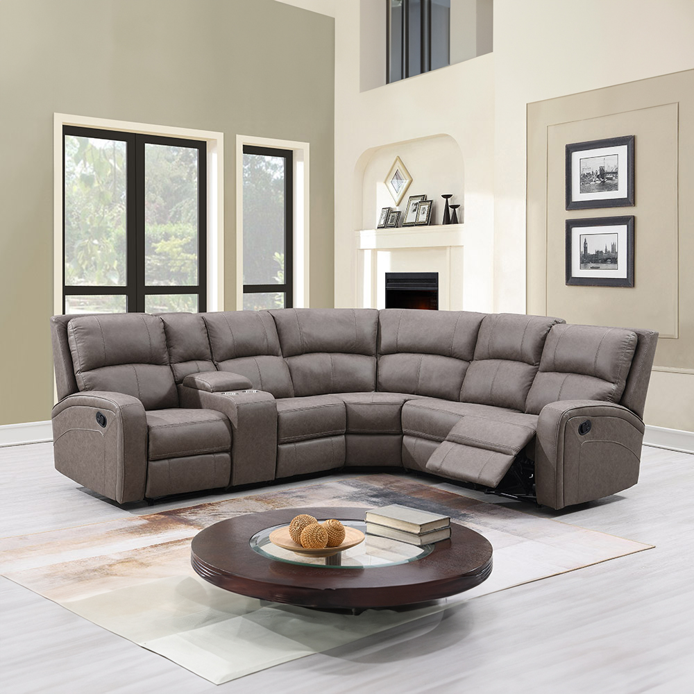 Silverdale Corner Suite Taupe (6 piece corner) |