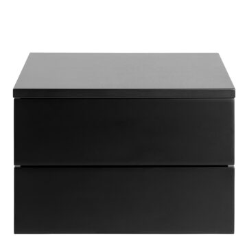 Avington Bedside Table Black