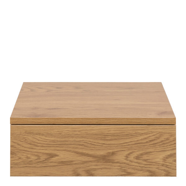 Avington Square Bedside Table with 1 Drawers in Oak