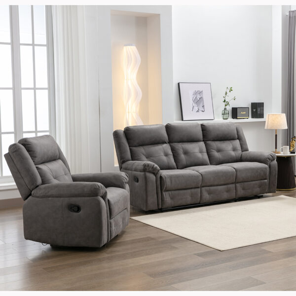 Berland 3+1+1 Suite Dark Grey