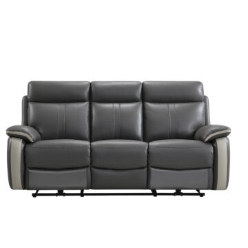 Chatham 3 Seater Dark Grey Fusion (Electric)