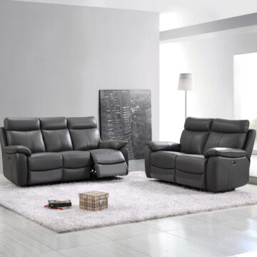 Chatham  3+2 Suite Dark Grey (Electric)