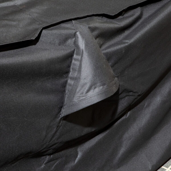 Black Oakworld Alfresco Furniture Cover Rectangular 230x230x85cm | Fully Assembled