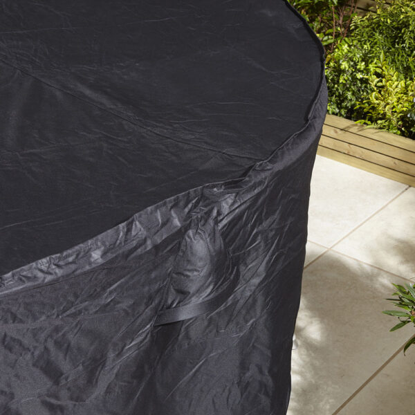 Black Oakworld Alfresco Furniture Cover Round dia. 250x93cm | Fully Assembled