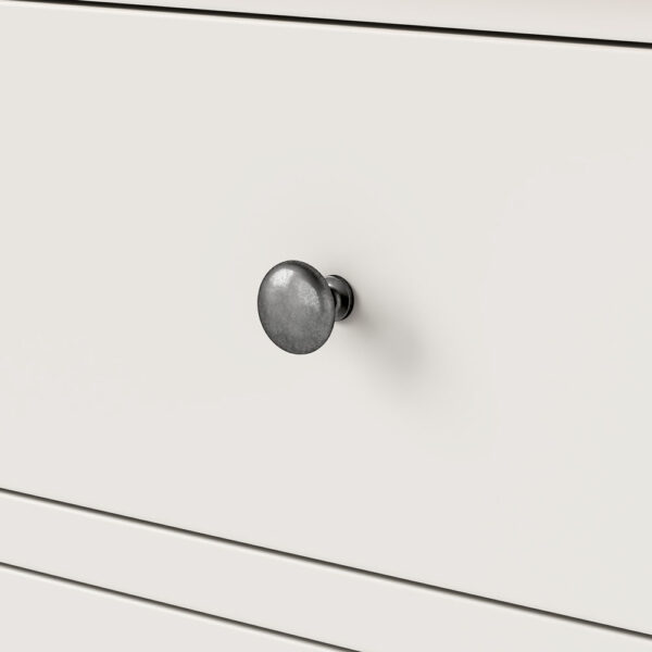 Bowness White 2 over 3 Chest of Drawers | Fully Assembled | Clearance