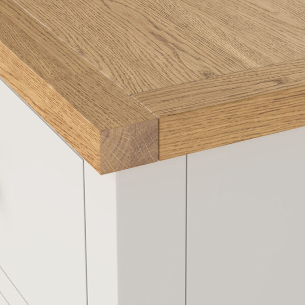 Bowness White 2 over 3 Chest of Drawers | Fully Assembled | Clearance