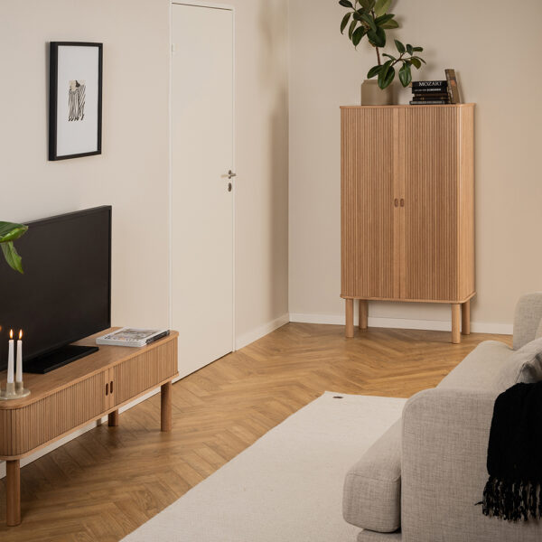 Langworth Cabinet in Oak | Self Assembly