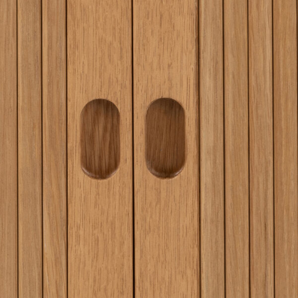 Langworth Square Bedside Table in Oak | Self Assembly