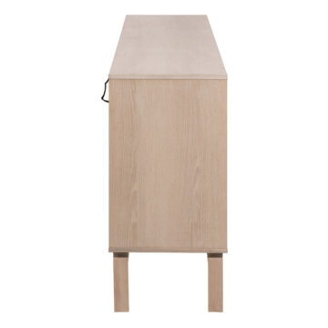 Lindley White Oak 4 Door Sideboard