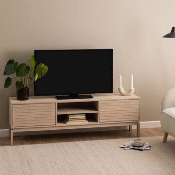 Lindley White TV Unit