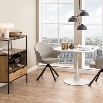 Malaya White Dining Table