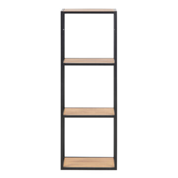 Milford Black Metal Wall Shelf