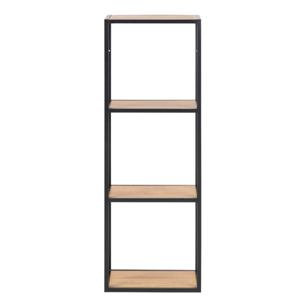 Milford Black Metal Wall Shelf