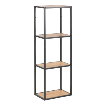 Milford Black Metal Wall Shelf