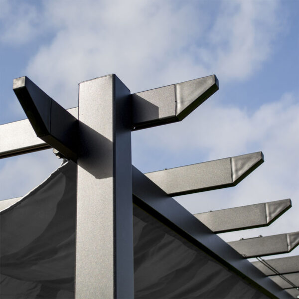 Black Oakworld Alfresco Latina Canopy | Assembly Required