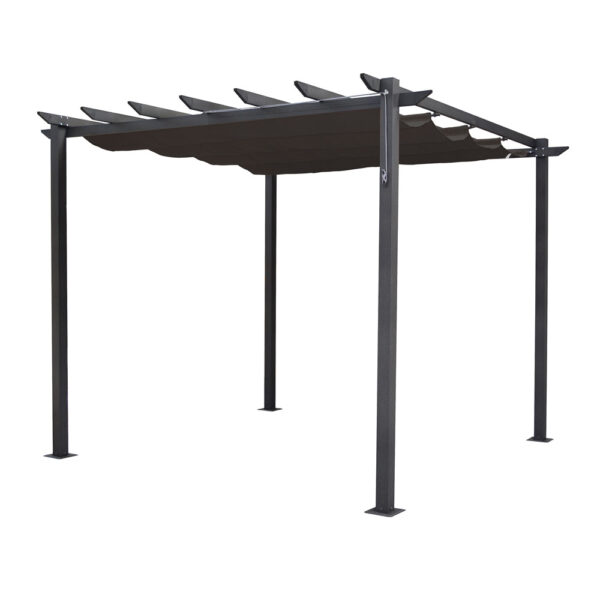 Black Oakworld Alfresco Latina Canopy | Assembly Required