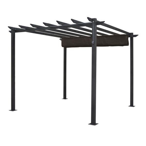 Black Oakworld Alfresco Latina Canopy | Assembly Required