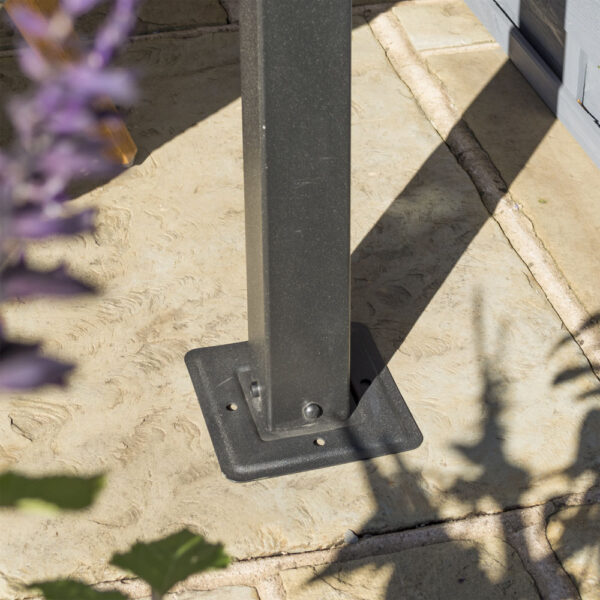 Black Oakworld Alfresco Venetian Canopy | Assembly Required