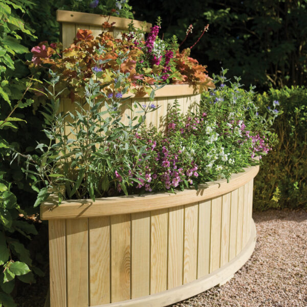 Oakworld Alfresco Marberry Cascade Planter | Assembly Required