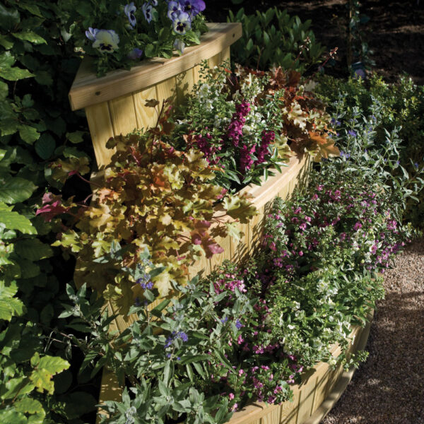 Oakworld Alfresco Marberry Cascade Planter | Assembly Required