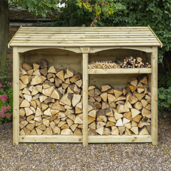 Oakworld Alfresco Premium Heritage Log Store | Assembly Required
