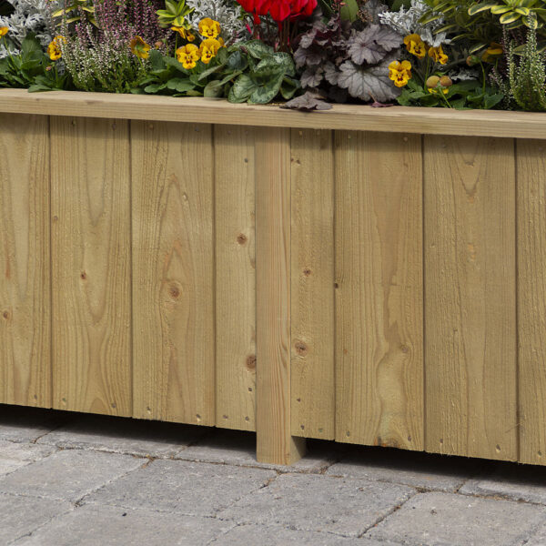 Oakworld Alfresco Premium Heritage Trough Planter | Fully Assembled