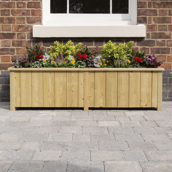 Oakworld Alfresco Premium Heritage Trough Planter | Fully Assembled