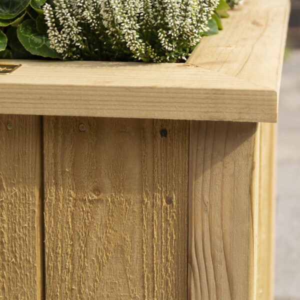 Oakworld Alfresco Premium Heritage Square Planter 2 Pack | Fully Assembled