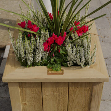 Alfresco Premium Heritage Square Planter | Assembled