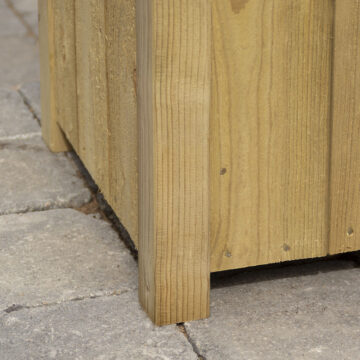 Alfresco Premium Heritage Square Planter | Assembled