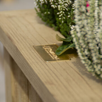 Alfresco Premium Heritage Square Planter | Assembled
