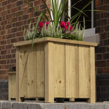 Alfresco Premium Heritage Square Planter | Assembled